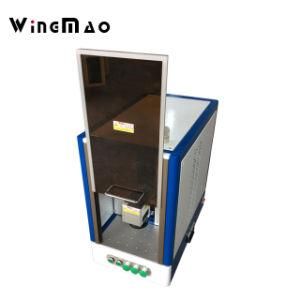 20W 30W Enclosed Portable Fiber Closed Laser Marking Machine