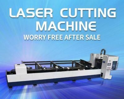 Almost New Tube Type CNC Iron Stainless Steel Fiber Laser Cutting 2000W for Metal