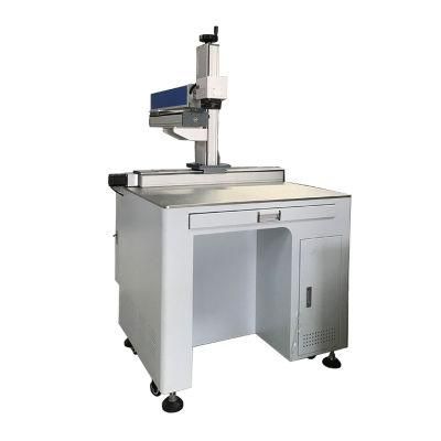 Large Format Fiber Laser Marking Machine Raycus Laser Source 20W 30W 50W