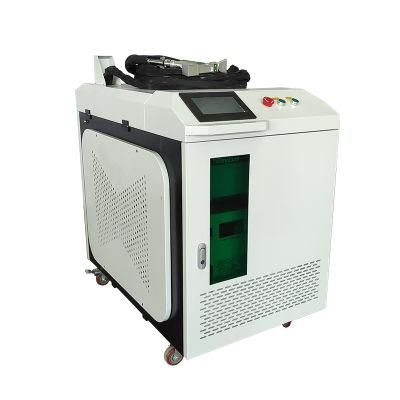 Laser Max 1000W 1500W 2000W Handheld Fiber Laser Cleaning Machine for Metal Rust/Oil/Paints Surface Removing