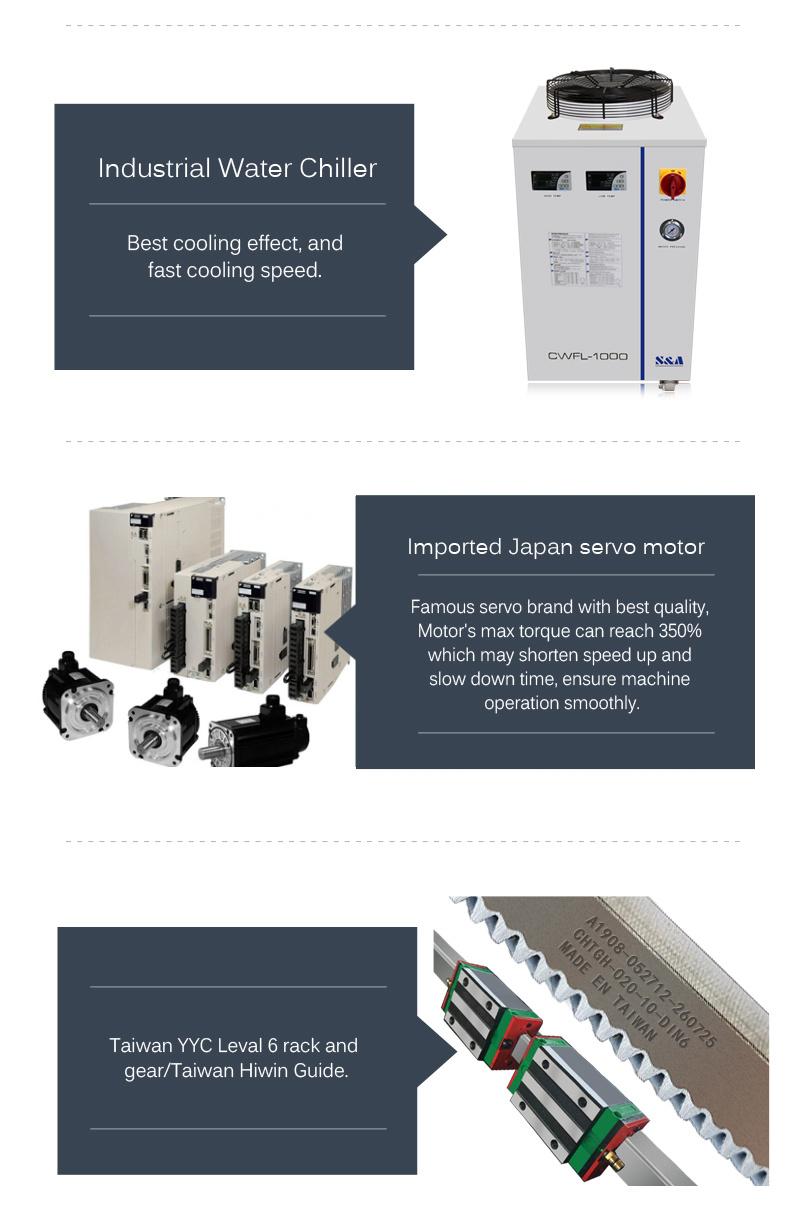 CNC Metal Fiber Laser Cutting Machine Laser Cutter China Factory