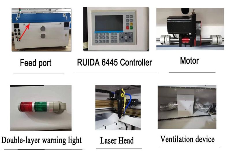 80W 100W 130W 150W CNC CO2 Laser Engraving Cutting Machine 6090