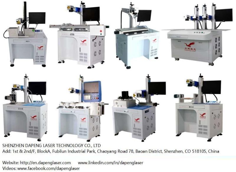 20W Portable Aluminum Profile Fiber Laser Marking Machine