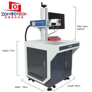 Metallic with CO2/Fiber Laser Marking Engraving Machine