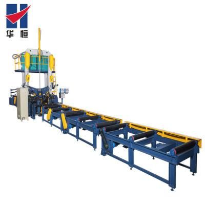 Automatic Assembly Welding Straightening 3 in 1 Intergrated Machine for H Beam