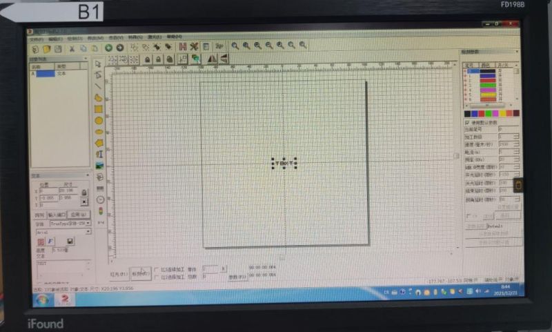 3W CCD Visual Static UV Laser Marking Machine for Plastic