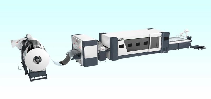 Sheet Metal Laser Cutting Machine for Stainless Steel and Carbon Steel Plate