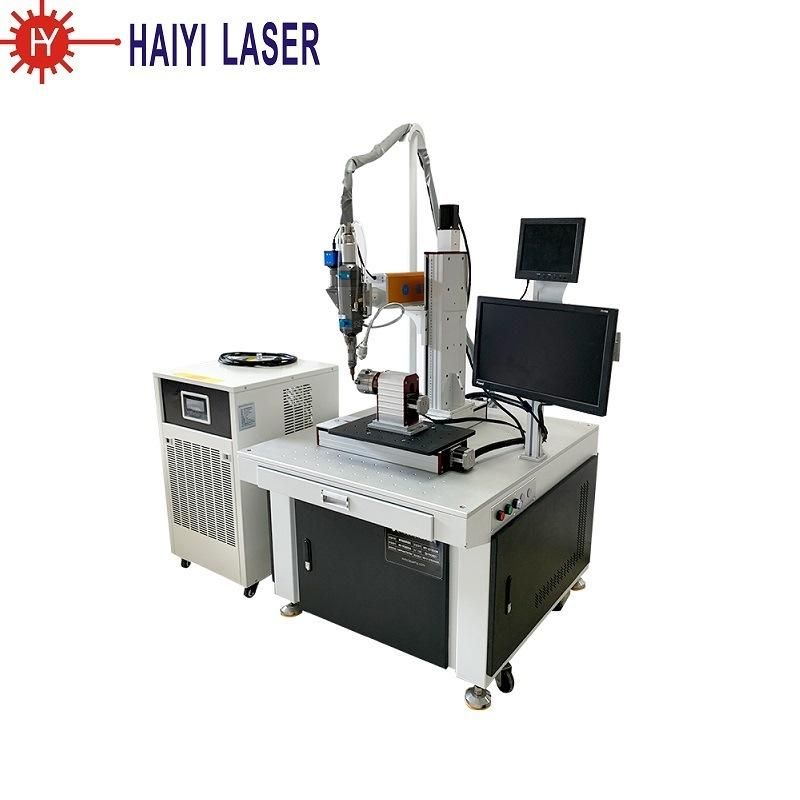 750W 1000W CNC Worktable Optical Fiber Laser Soldering Machine