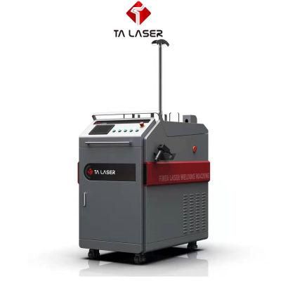 Hand-Held Fiber Laser Welding Machine for Aluminum Copper Stainless Steel with Feeding Wires