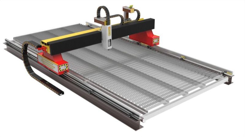 China Factory Most Cost Effective Ground Rail Gantry Metal Machinery CNC 1kw to 20kw Fiber Laser Cutter Cutting Machine Effectively Accurately Cut Metal Plates