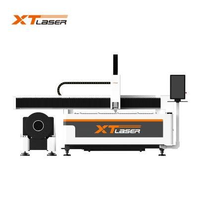 Tube and Sheet Fiber Laser Cutting Machine 1500*3000 2000W Ipg