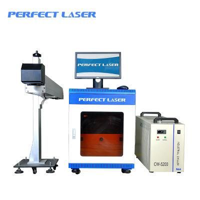 CO2 Automatic Textile Laser Marking Machine for Plastic Bottle