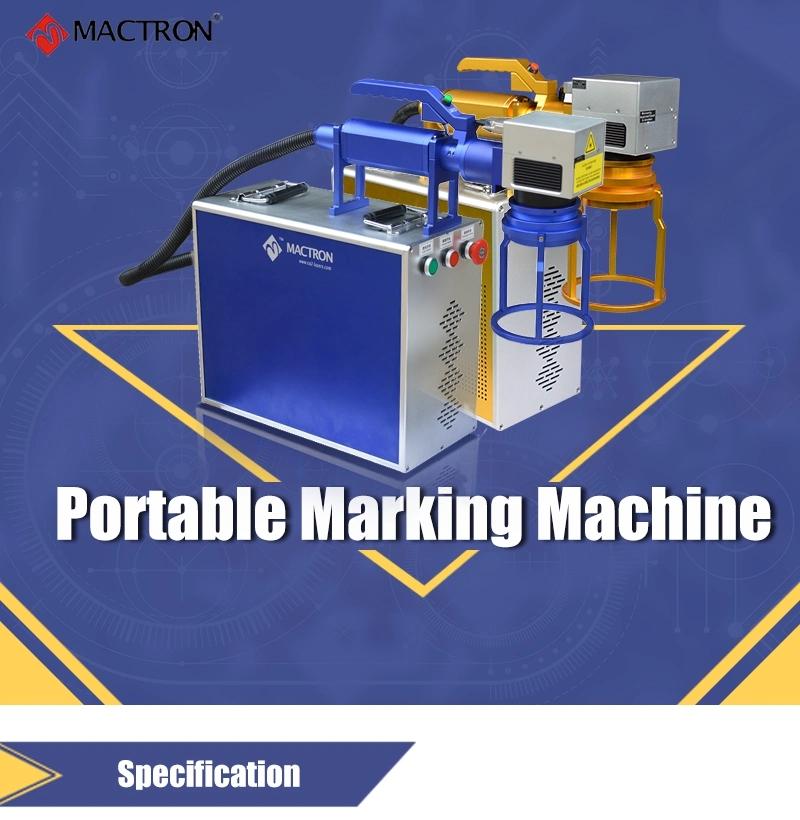 Mactron Manual Laser Marker Optical Fiber CNC Laser Marking Machine