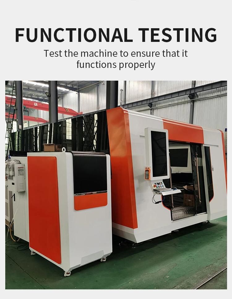 Old Laser Cutting Machine 4015 Closed Type CNC Laser Cutter with Exchangeable Table