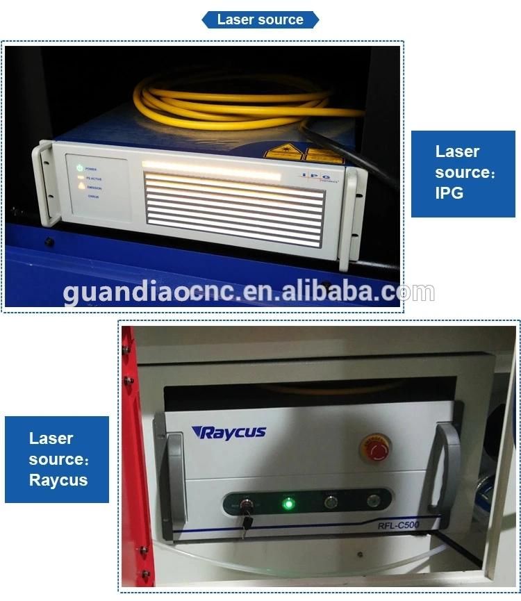 Guandiao CNC Fiber Laser Cutting Machine for Metal Cutting