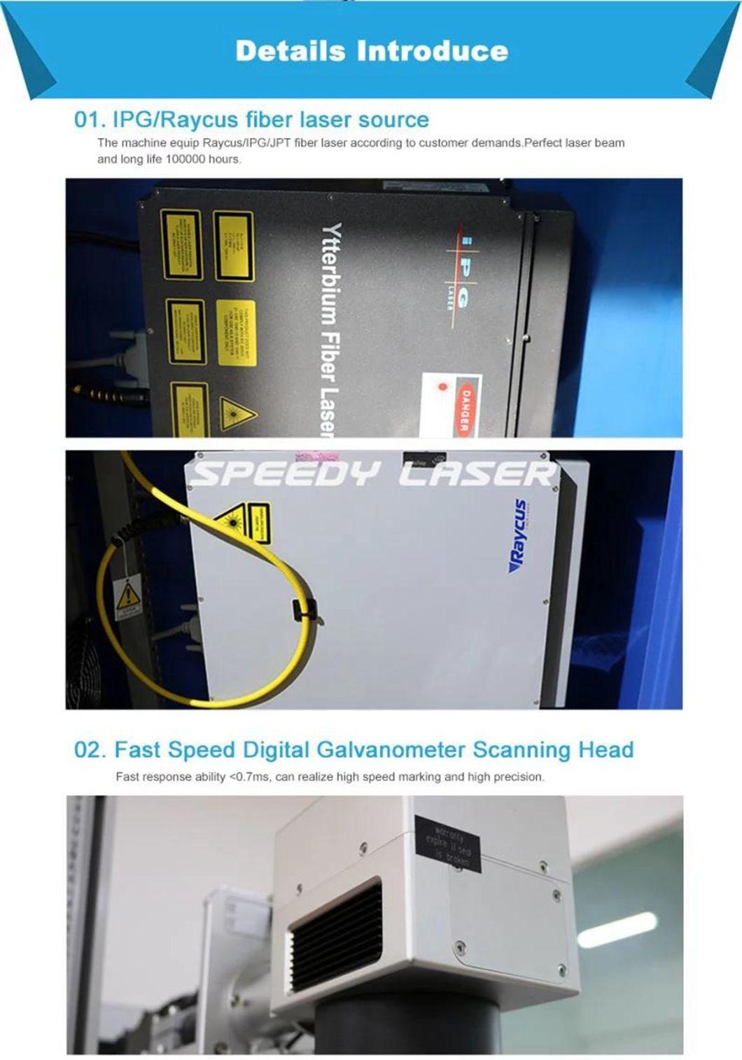 100W Jpt Lp Fiber Laser Cutting Machine for Deep Engraving