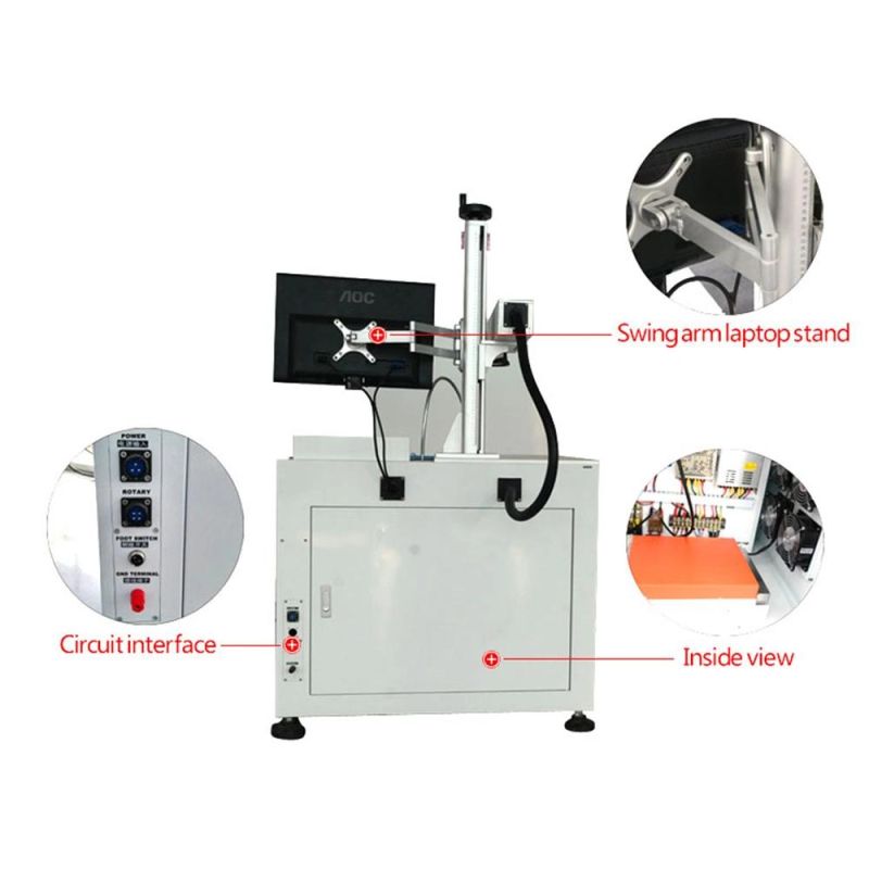 Raycus 50W Fiber Laser Laser Engraving Machine for Metal