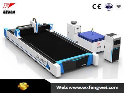 3015 Flatbedfiber Fibre Laser CNC Router with Single Shuttle Table