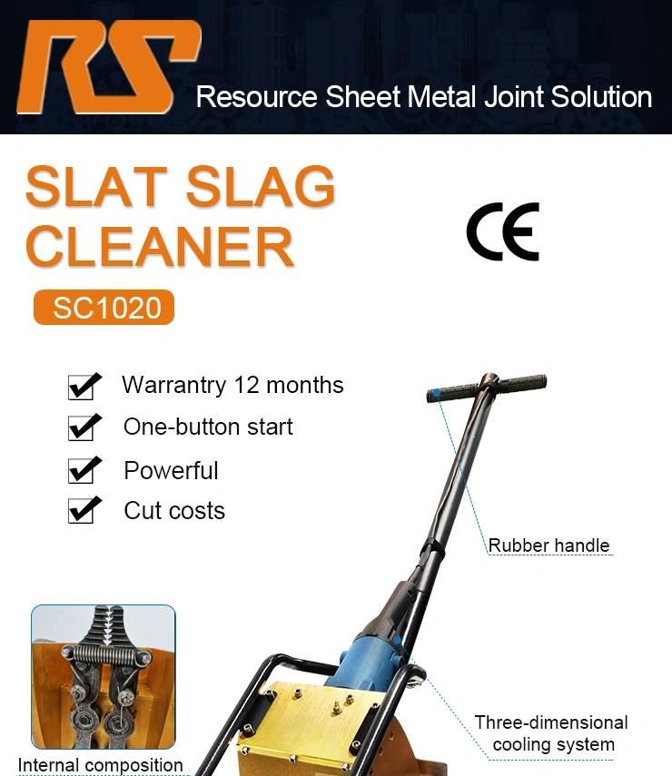 Maximum Slag Width 25 Laser Cutting Table Slat Slag Cleaner