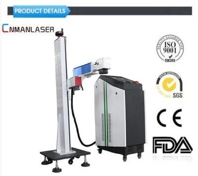 50W Pen Laser Engraving and Marking Machine with Customized Conveyor Belt