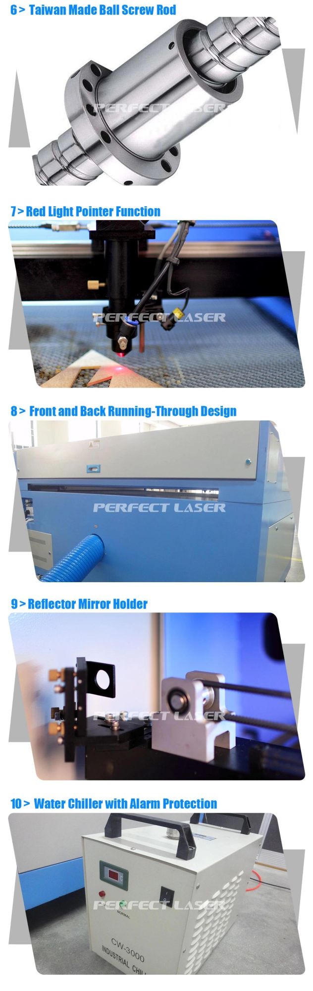 100W Cheap CO2 Laser Cutter Acrylic Wood MDF Plexiglass Laser Engraving Machine