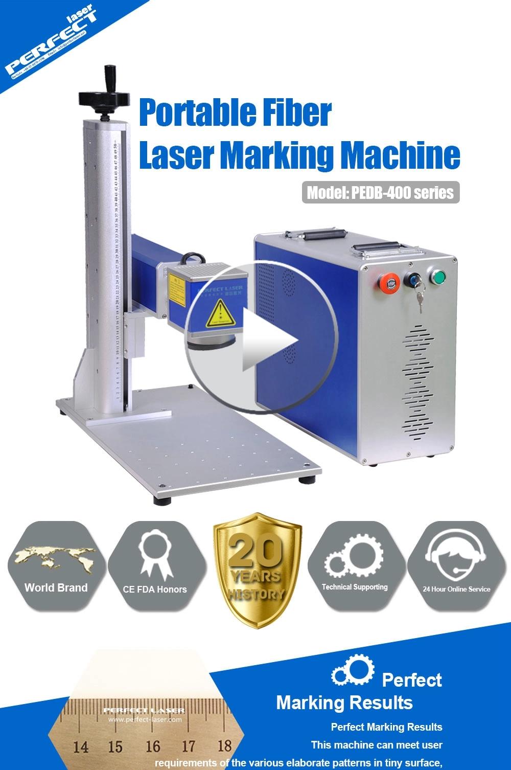 Optical Fiber Laser Engraving Marking System Machine