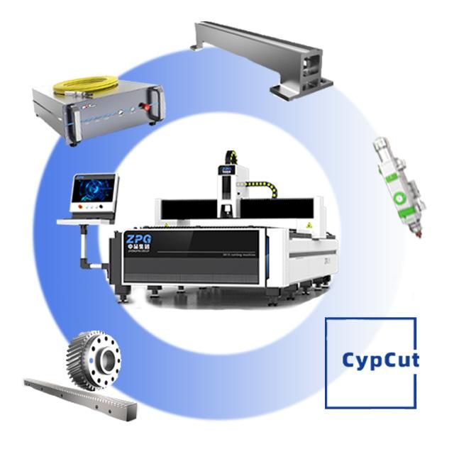 Mini Fiber Laser Cutting Machine 1313 for Metal Cutting