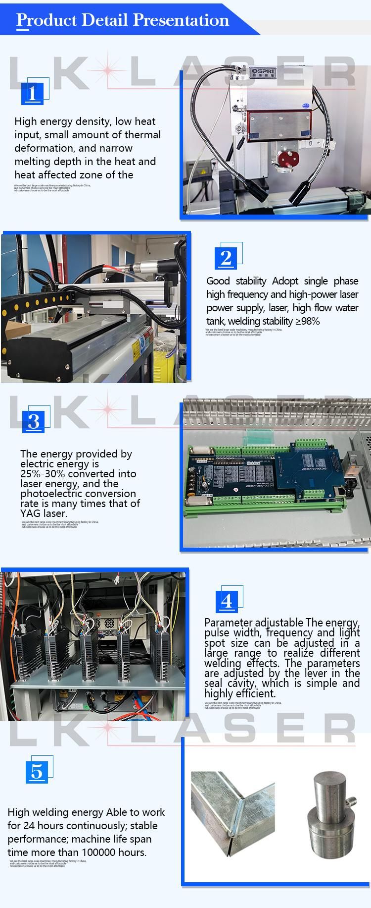 Aluminum Battery Bank Laser Welder Equipment Laser Welding Machine