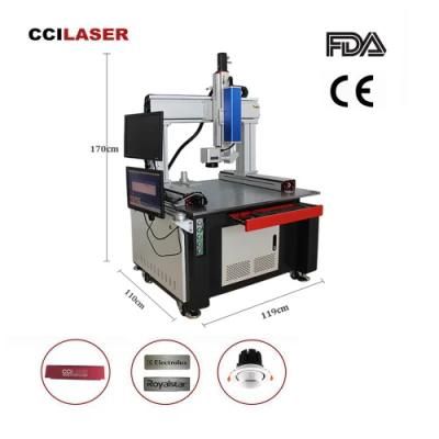 Large Format 3D Vision Dynamic CO2 Galvo Deep Laser Marking and Engraving Metal Machine