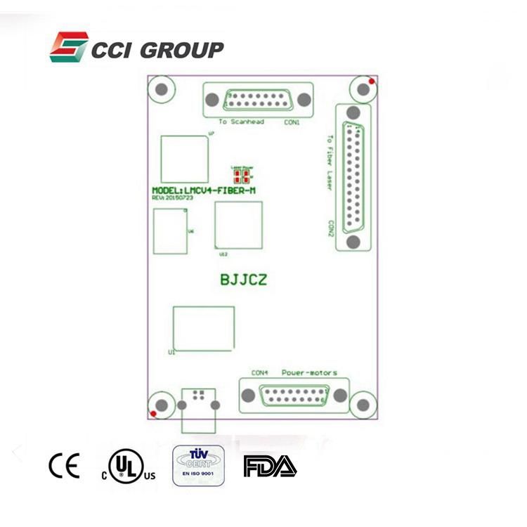 High Speed Fiber Laser Marking Machine Ezcad Board Bjjcz Fiber Laser Controller Card