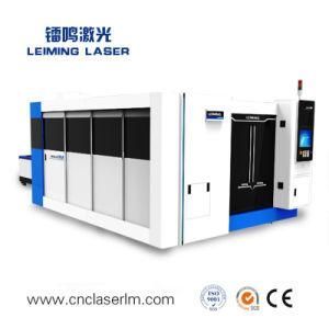 Metal Tube Fiber Laser Cutting Machine with Full Protection Lm3015hm3