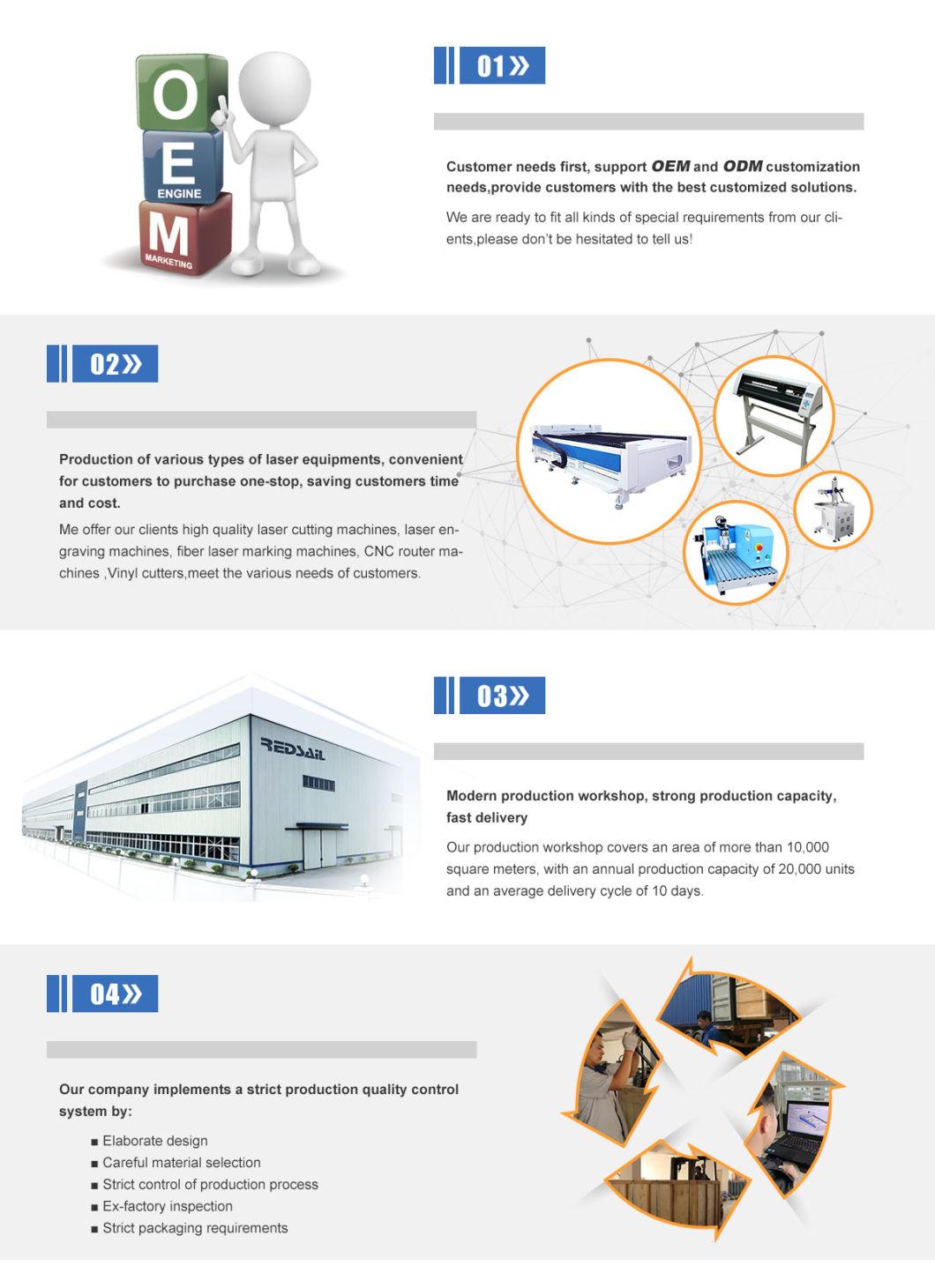 6090 Laser Cutter Engraver With100W CO2 Laser Engraving and Cutting Machine for Non-Metal Materials