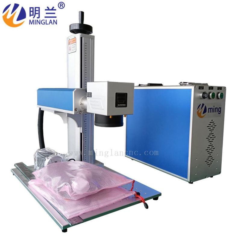 Small Engraving Machine Desktop Handheld Marking Machine Desktop Fiber Laser Marking Machine Stainless Steel Metal Nameplate Engraving