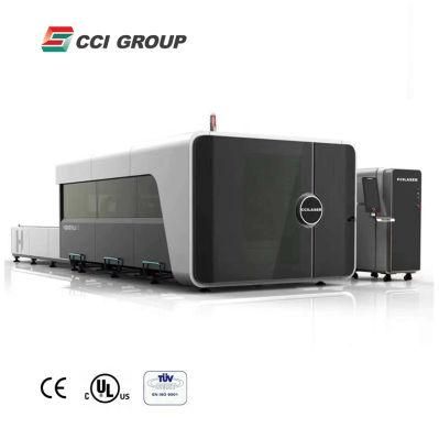 Flc-3015h-1500W-Ipg 3015 1000W 1500W 3000W CNC Metal Fiber Laser Cutting Machine Price for Stainless Steel Iron Aluminum Sheet