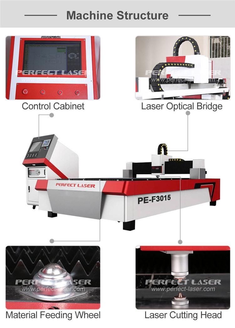 CNC Laser Metal Cutter Stainless Carbon Steel Copper Cutting Machine