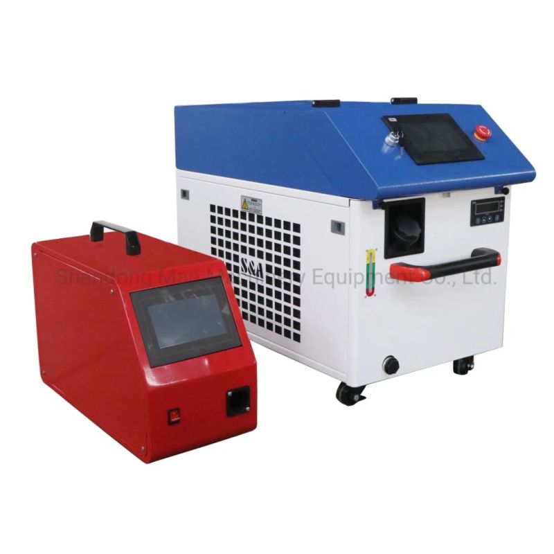 Handle Held Torch Gun with Cleaning Welder 1000W/ 1500W/ 2000W Fiber Laser Welding Cleaning Machine