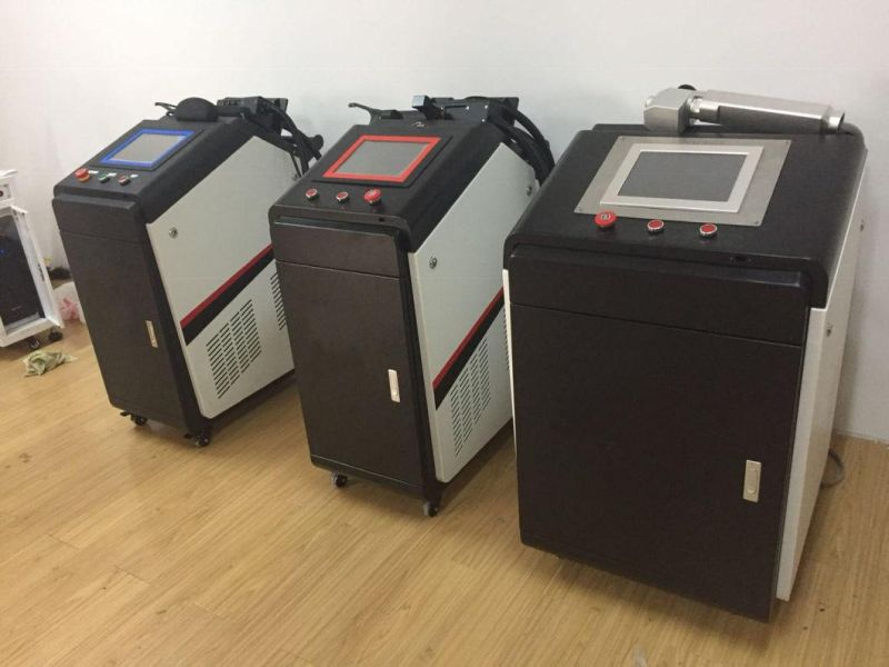 50W 100W Luggage Type Laser Cleaning Machine