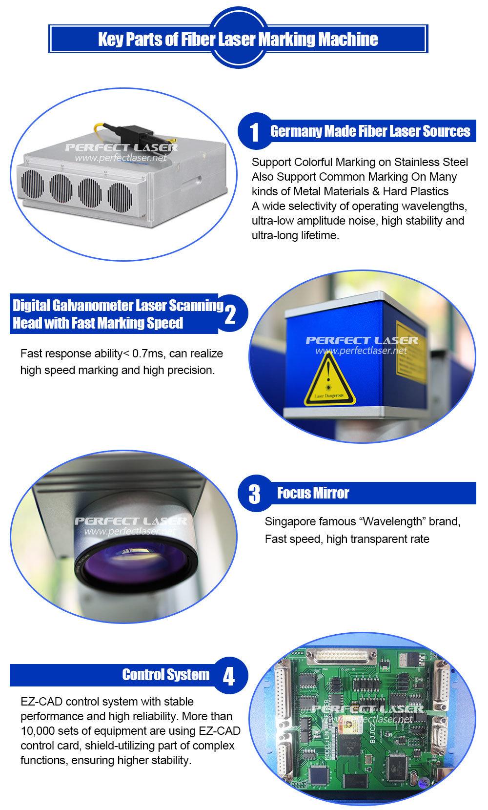 High Efficiency Portable Fiber Laser Marking Machine