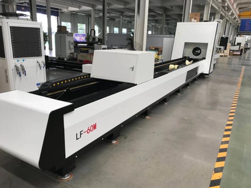 Professional Pipe Cutting Machine Tube Fiber Laser Cutting Machine 20-300mm Clamping Diameter for Round Tube Square Tube