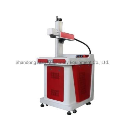 30W High Precision Rotary Attachment Fiber Laser Marking Machine