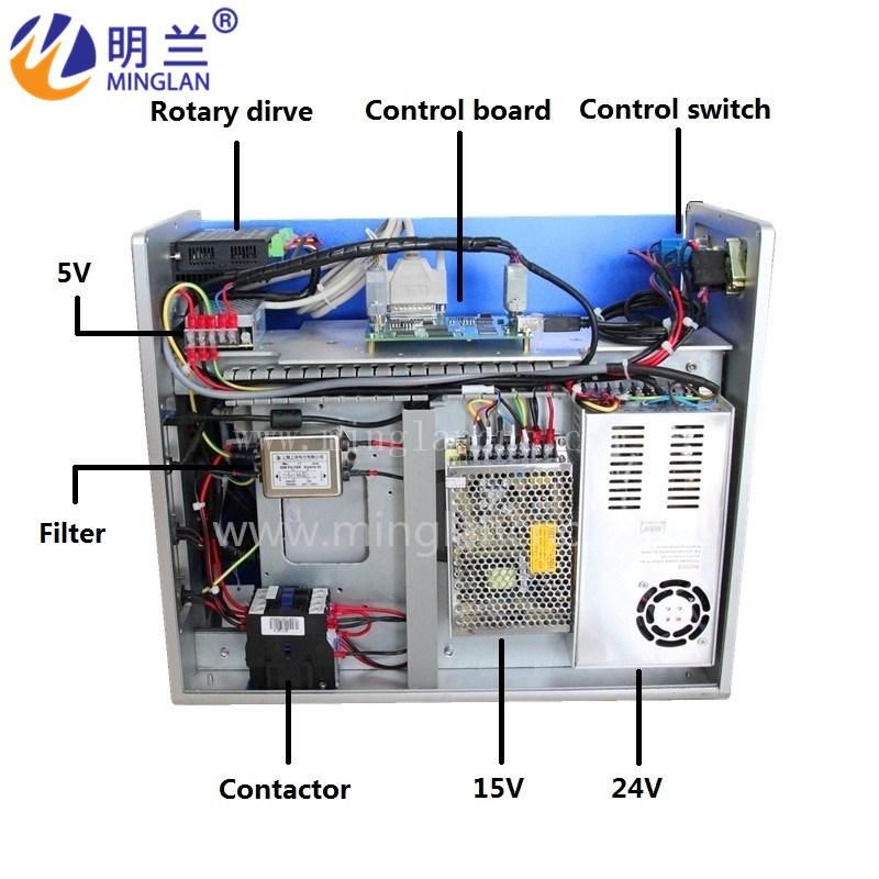 20W 30W 60W Mopa Colour Laser Marking Machine for Aluminum Oxide Black Marking Deep Engraving