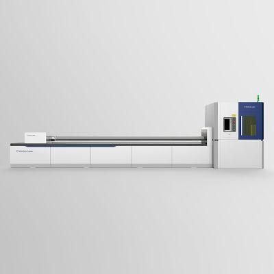 6000mm Tube Fiber Laser Cutting Machine Stainless Steel Price