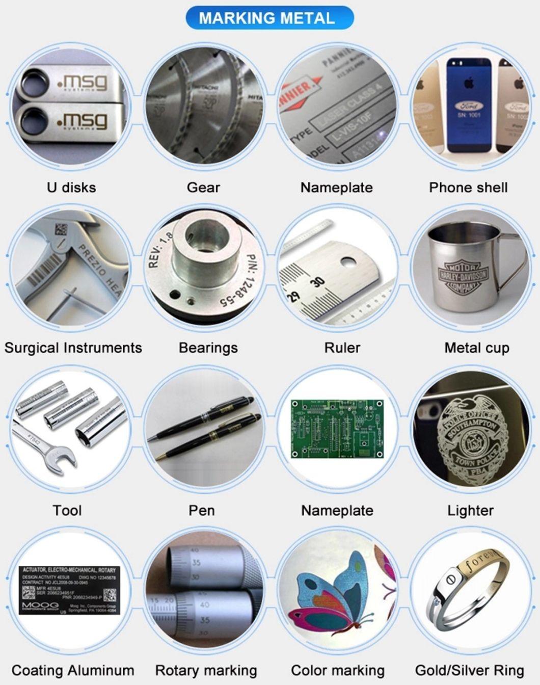 Pigeon Ring Laser Marking Machine for Metal