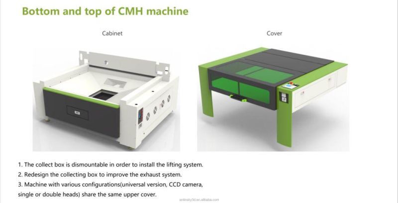 Maxicam 100W CO2 Laser Cutting Machines 1000*800mm Water Cooling CMH Laser Cutting CO2 Machine