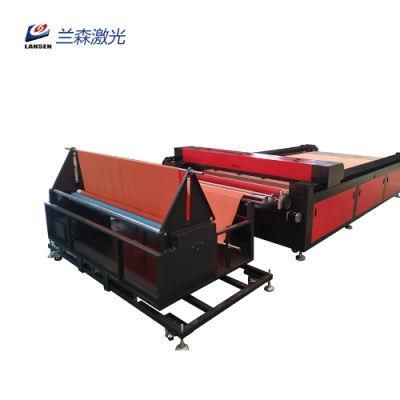 Large Format Laser Cutter for Nonmetal Textile Fabric Cutter 1630