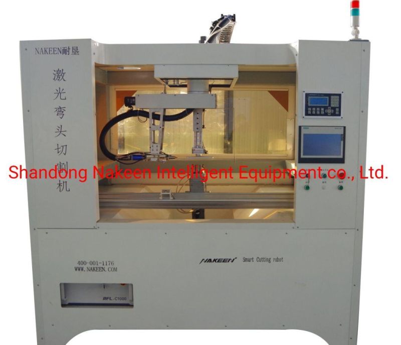 CNC Auto Stainless Steel Elbow Cutting Machine