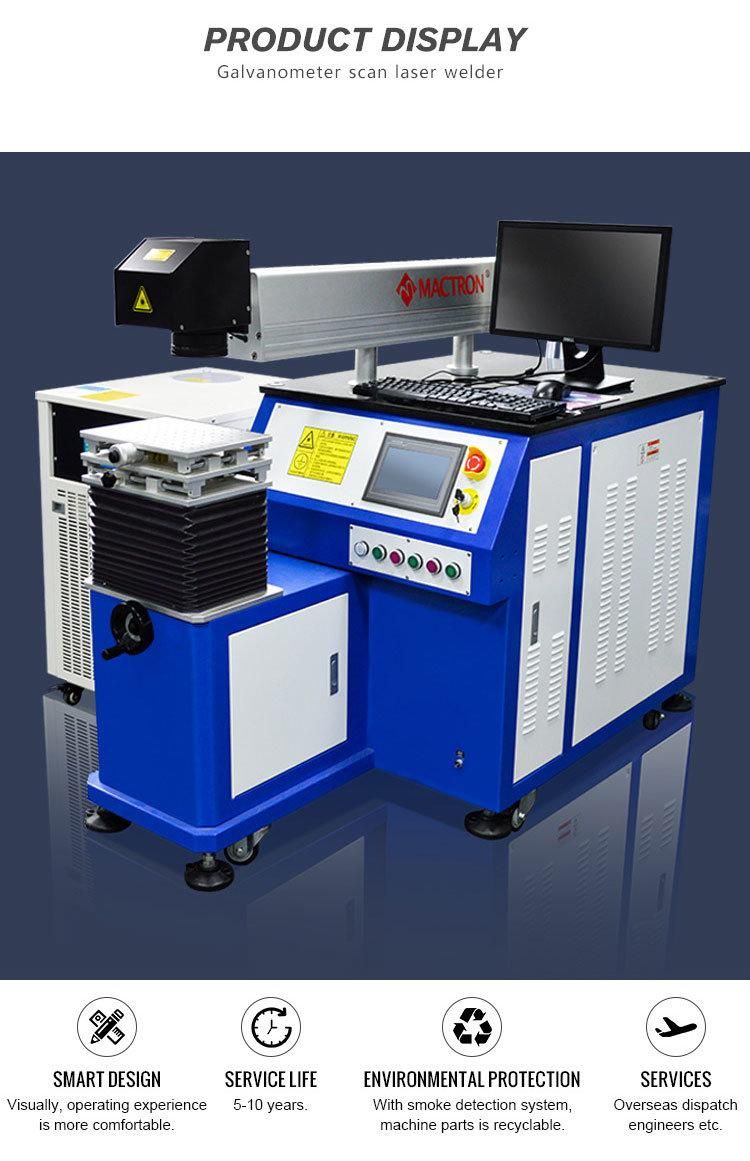 High Speed Scanning Head 200W Galvo Laser Welding Machine