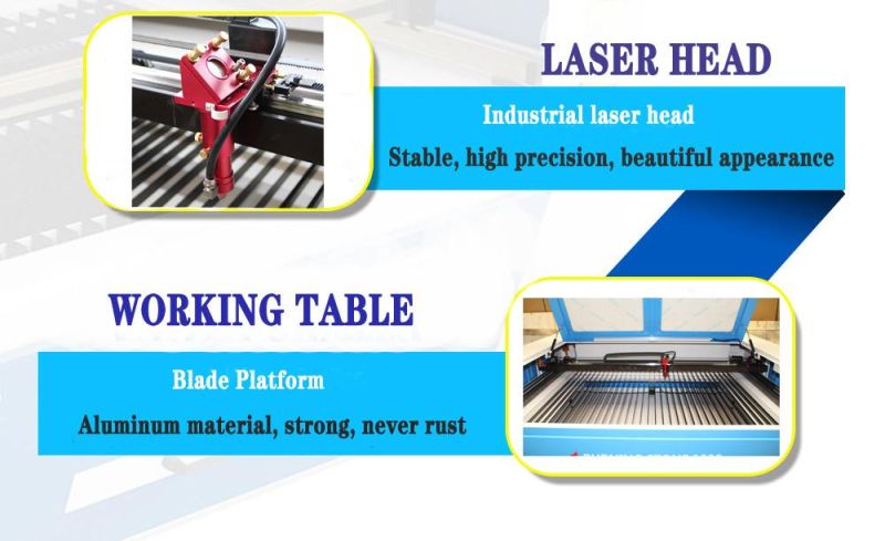 Factory Price for Laser Machine 6090 9060 Laser Cutter Laser Engraver with 80W 100W