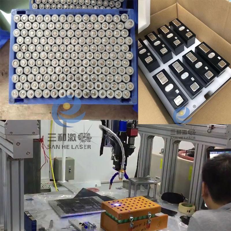 Laser Welding Machine with Scanner Head for Lithium Battery Industry