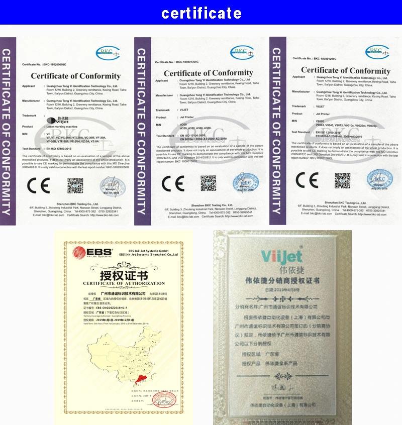 CO2 on-Line Flying Laser Marking Machine for PVC/Cable/Bottle/Leather/Watch/Auto Part